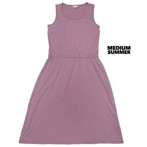 Victorian Lilac Summer Dress